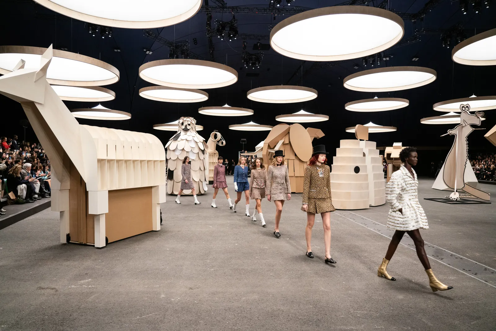 Los animales el leiv motiv de la colección de Chanel