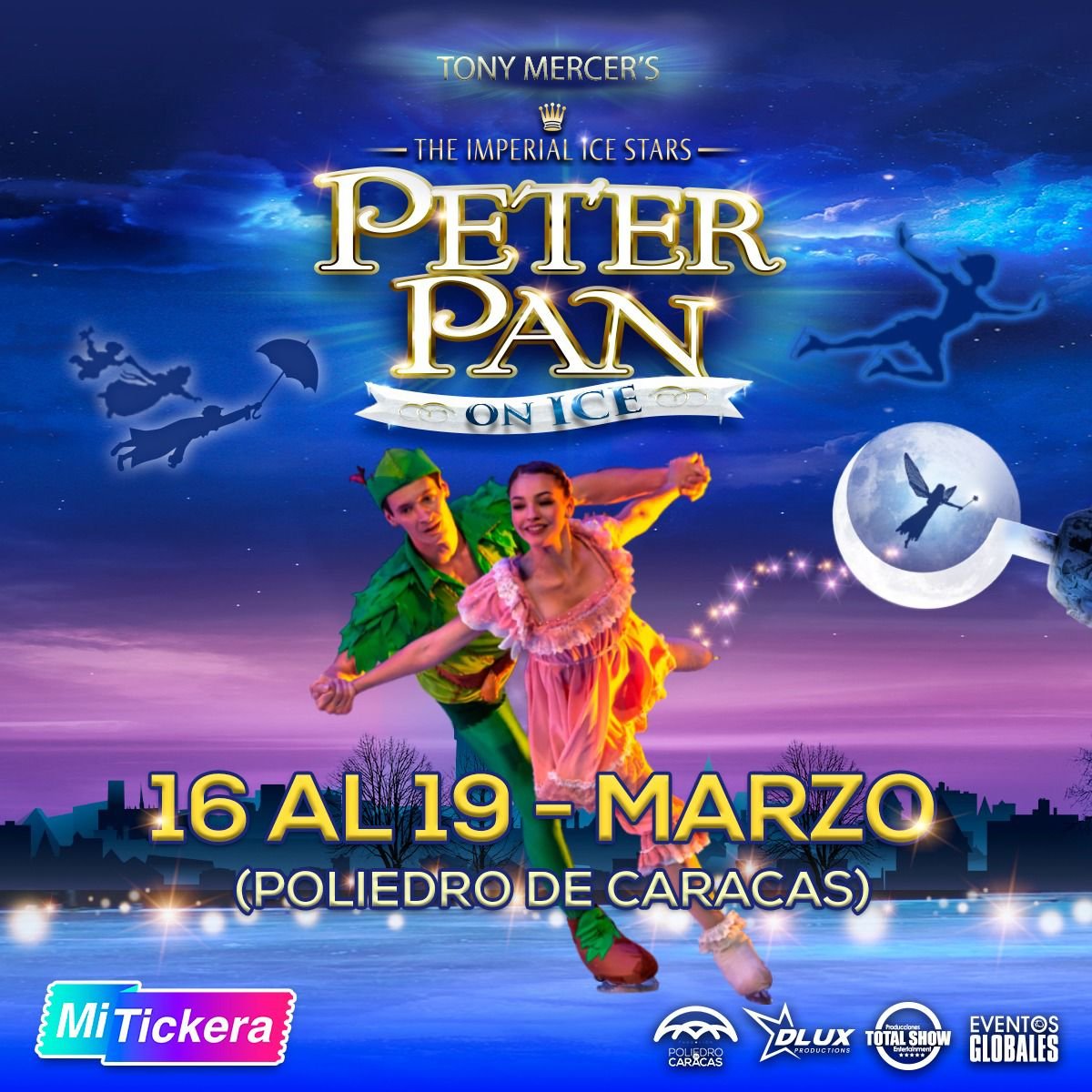 Llega a Venezuela el mágico show infantil “Peter Pan On Ice”