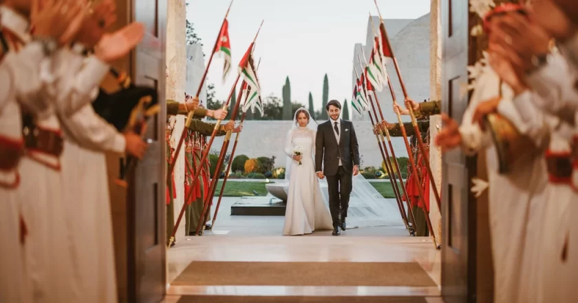 <strong>El Elegante vestido de novia la Princesa Iman de Jordania</strong>