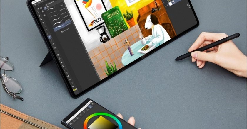 Crea increíbles dibujos, arte e ilustraciones con el S Pen de la línea Galaxy Tab S8 5G
