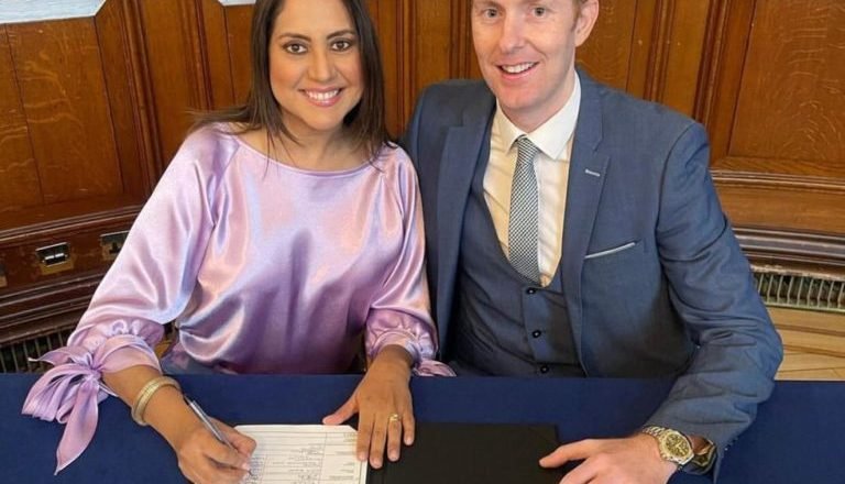 La animadora Mariela Celis se casó en Irlanda