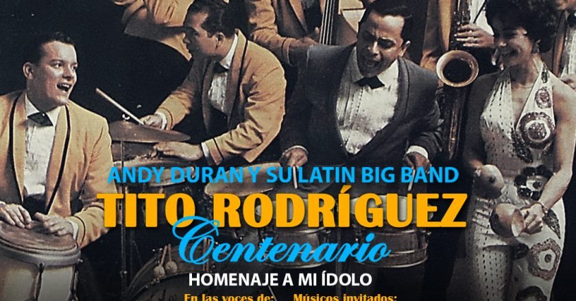 Andy Durán rendirá tributo a Tito Rodríguez en la Sala de Conciertos del Centro Cultural BOD
