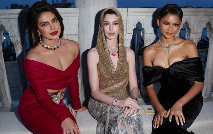 Las embajadoras de Bvlgary, deslumbraron en la presentación de la colección Mediterráneo.