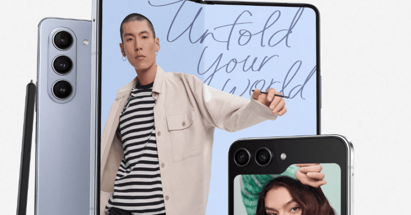 Samsung Galaxy Z Flip5 y Galaxy Z Fold5: Flexibilidad y versatilidad sin concesiones