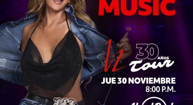 La merenguera Liz, celebrará 30 años de carrera artística con una gira de conciertos inolvidable