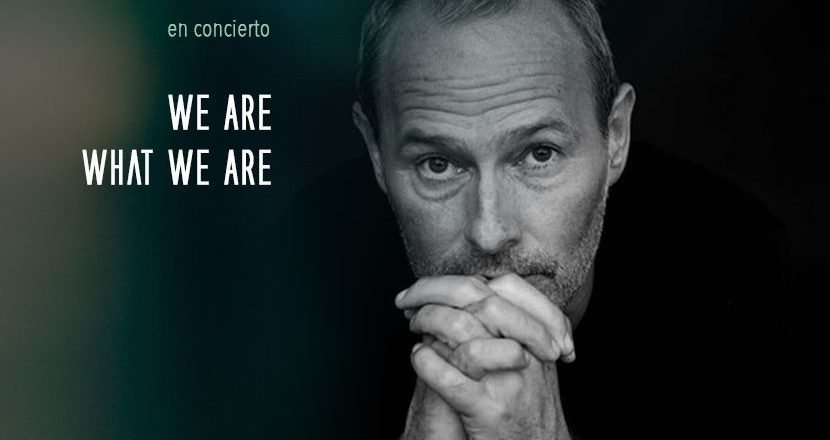 Wincho Schafer en concierto We are what we are