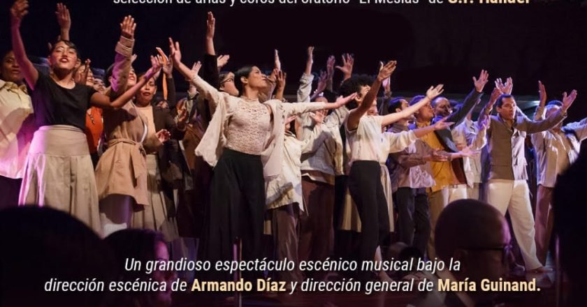 El mesías: luz y esperanza vuelve renovada esta versión del oratorio de händel con la schola cantorum de venezuela, la orquesta sinfónica gran mariscal de ayacucho y sieteocho danza