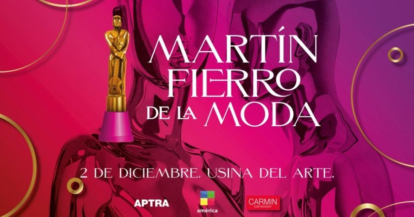 Se viene el galardón de la moda argentina Los Martin Fierro 2023.