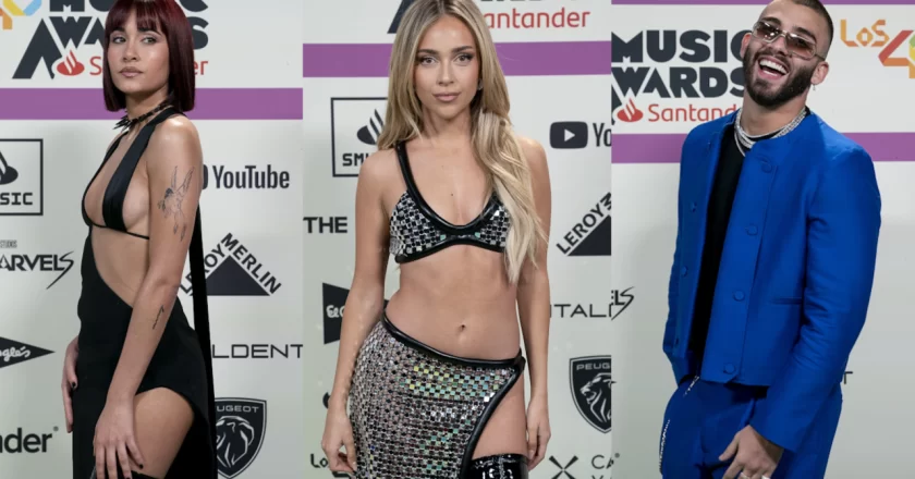 Así desfilaron las estrellas sobre la la alfombra roja de los 40 Music Awards 2023