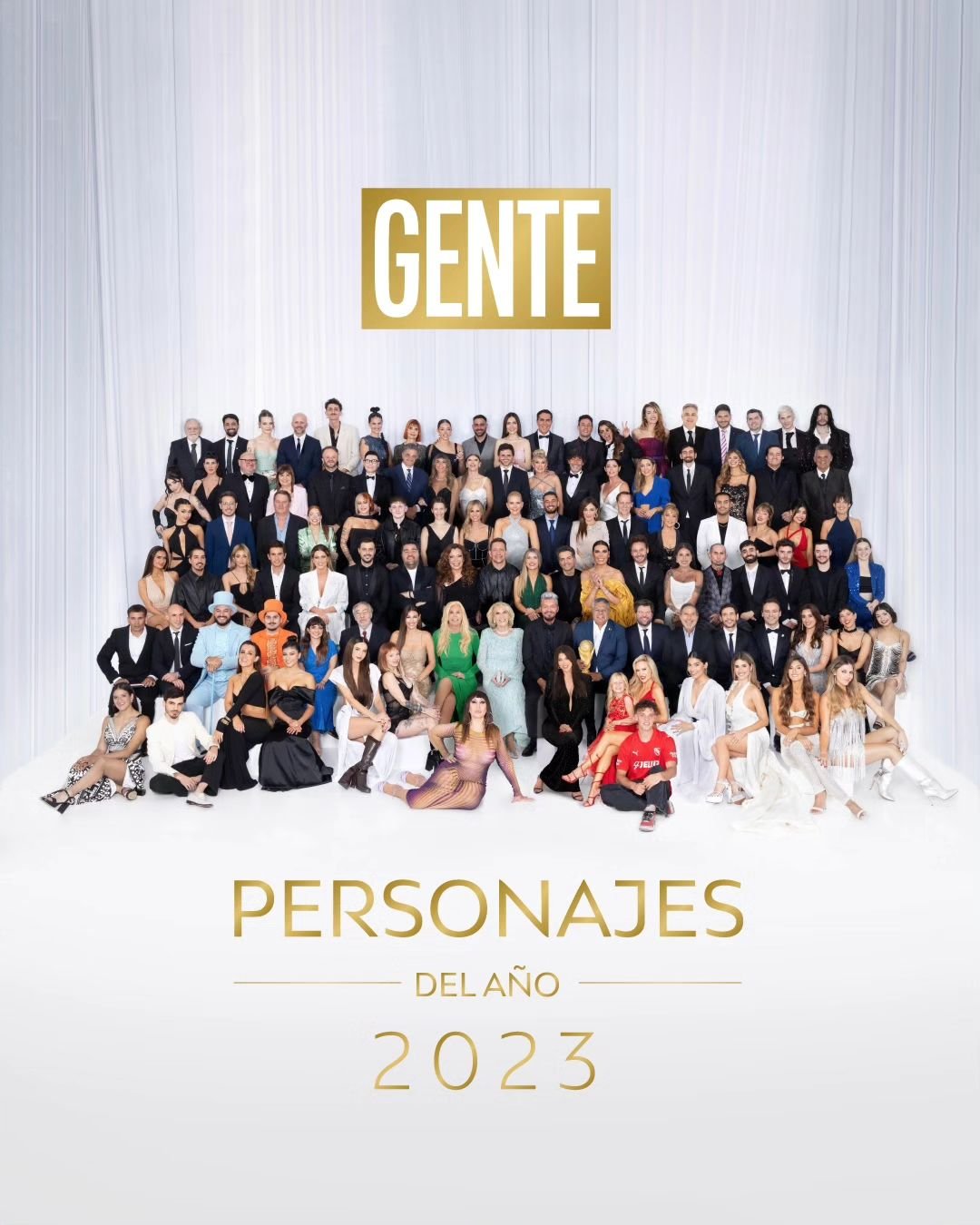 Derroche de Glamour nos dejo el posado de los Personajes del año de la Revista caras Argentina