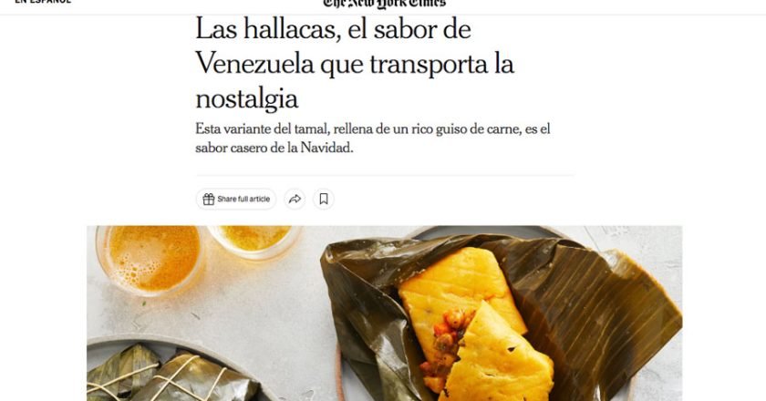 The New York Times revela la receta de la hallaca y explora su significado en un reportaje fascinante