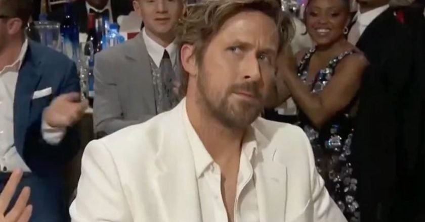Ryan Gosling sorprendido por la victoria de “I’m Just Ken” en los Critics Choice Awards