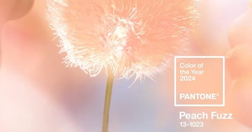 Pantone vestirá el 2024 de color «Peach Fuzz»