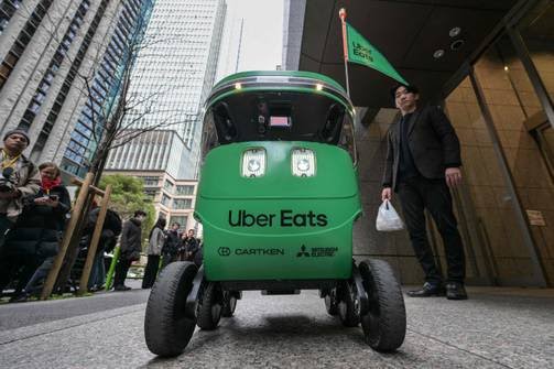 Uber Eats: Robot delivery en Japón