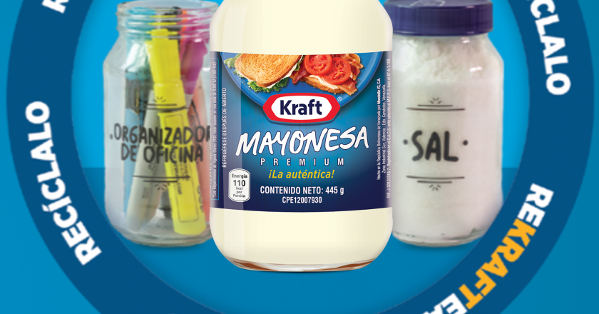 Mayonesa Kraft impulsa la sostenibilidad con la reutilización de sus envases