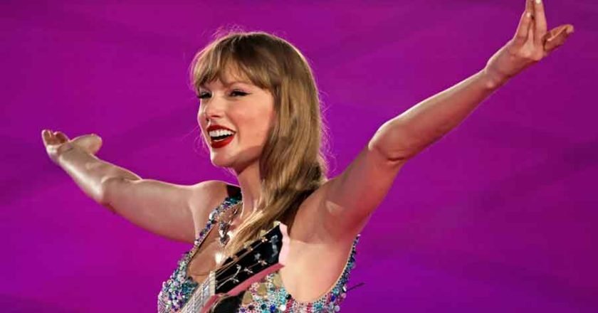 Taylor Swift llegó al Top Billboard en el puesto 1