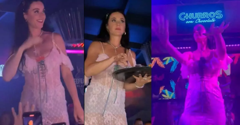 Katy Perry Sorprende en Barcelona: Fiesta, Diversión y ‘Churros con Chocolate’ en La Terraza
