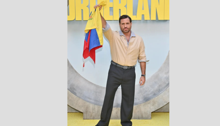 Édgar Ramírez Brilla en la Premiere de “Borderlands” con un Emotivo Gesto Patriótico