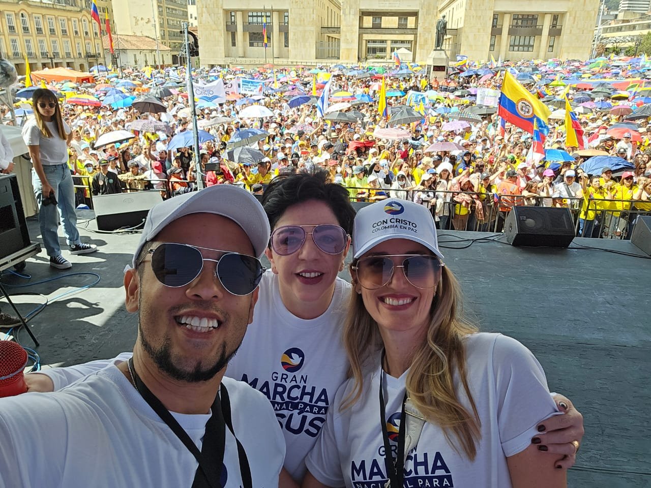 Marcha para Jesús Colombia movilizó a 2 millones de colombianos por la paz