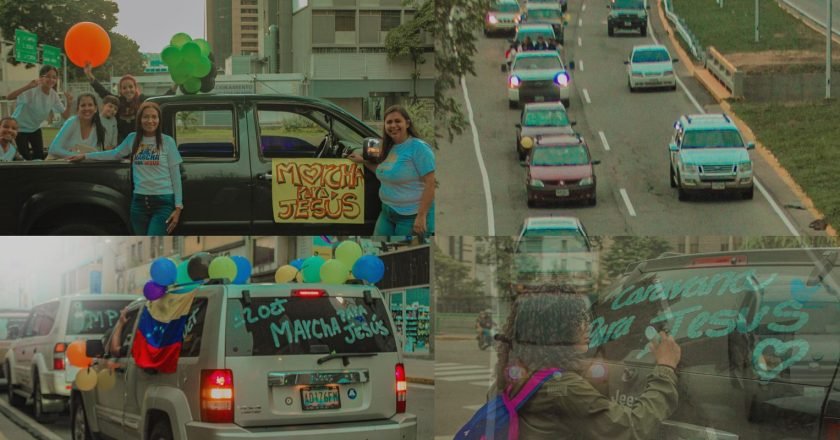 Miles de venezolanos elevan sus voces en caravana de oración en toda Venezuela