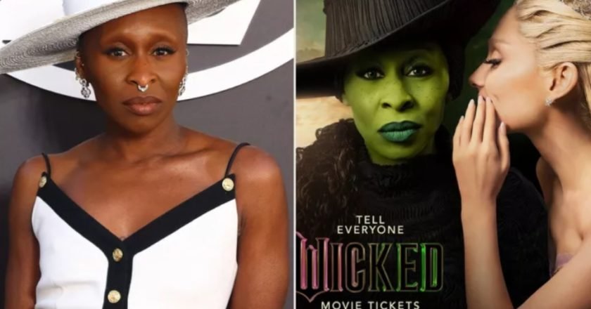 Cynthia Erivo en contra del rediseño del cartel de Wicked