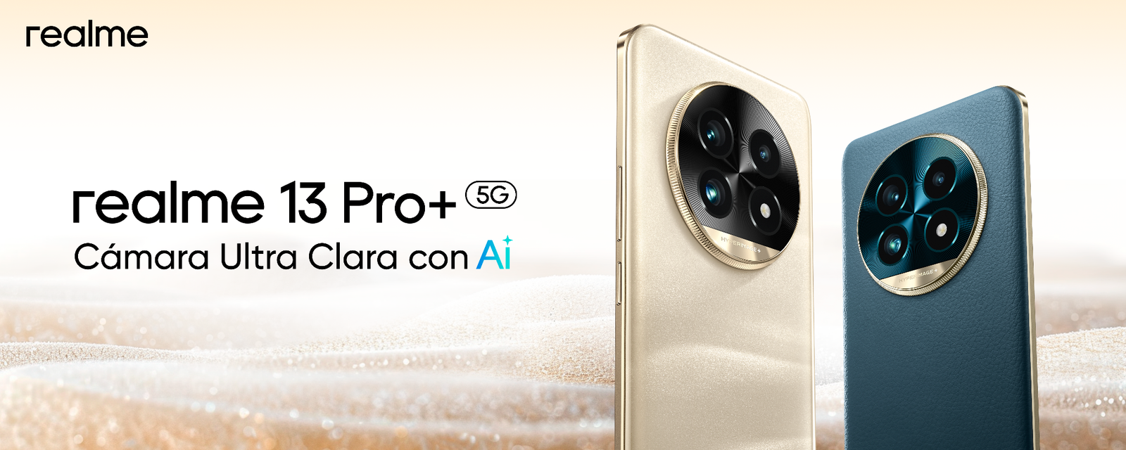 realme lanza el 13 Pro+: el primer smartphone con cámara IA que desafía a las profesionales