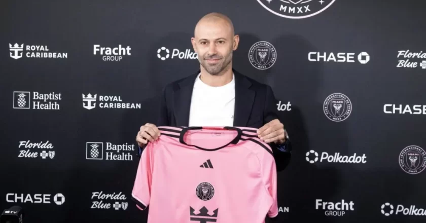 Javier Mascherano fue presentado como nuevo técnico del Inter de Miami
