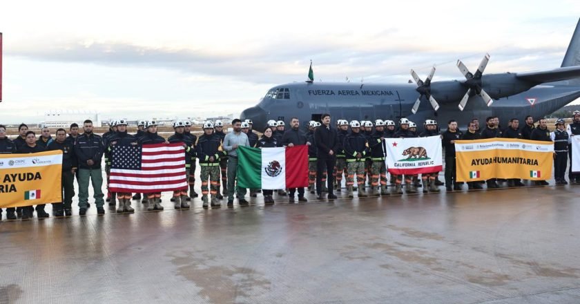 Cruzando fronteras: Países se unen ante los incendios de California