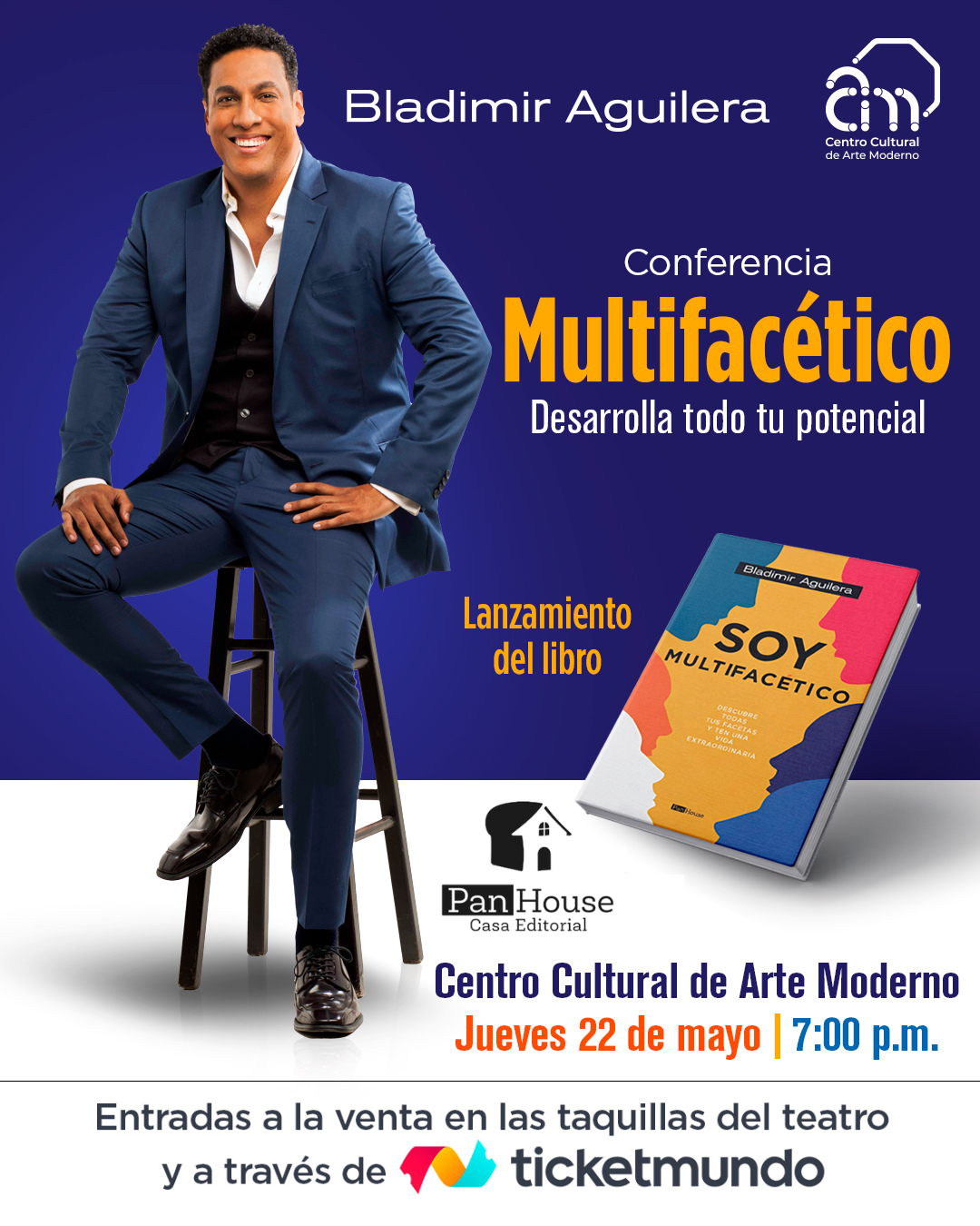 Ya todo está listo para que Bladimir Aguilera presente  Multifacético