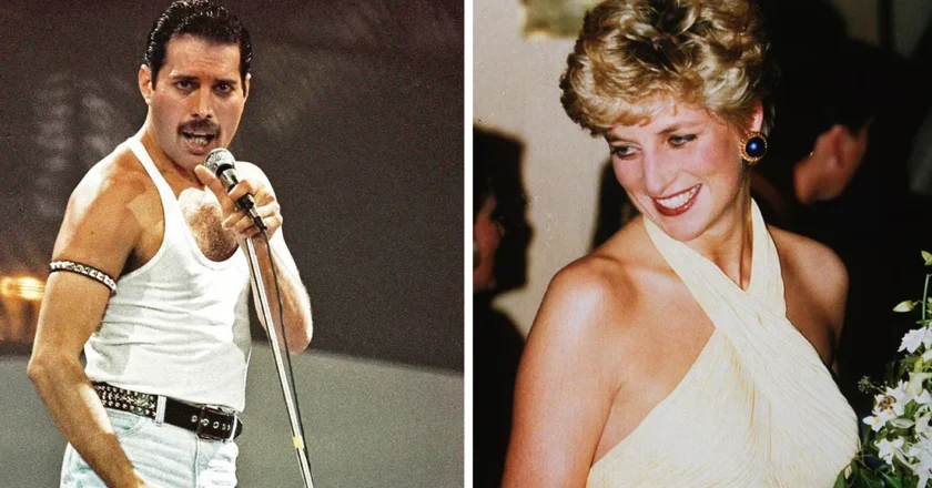 La conexión entre Diana de Gales y Freddie Mercury