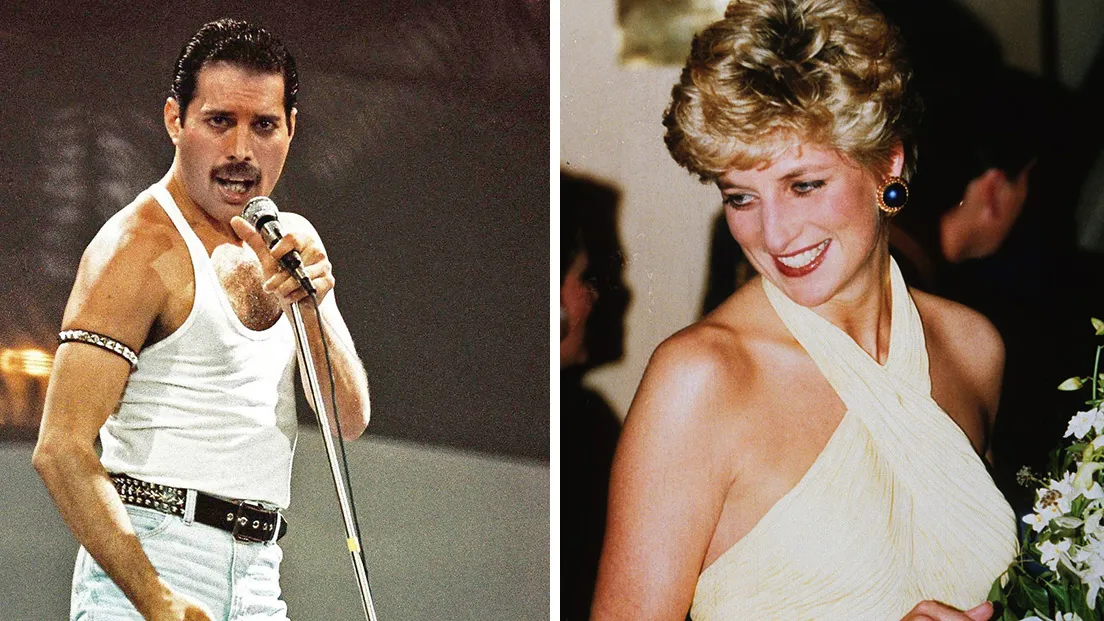 La conexión entre Diana de Gales y Freddie Mercury