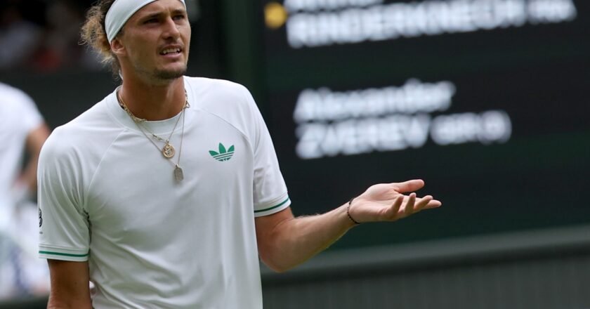 Wimbledon: Zverev confiesa sus problemas de salud mental