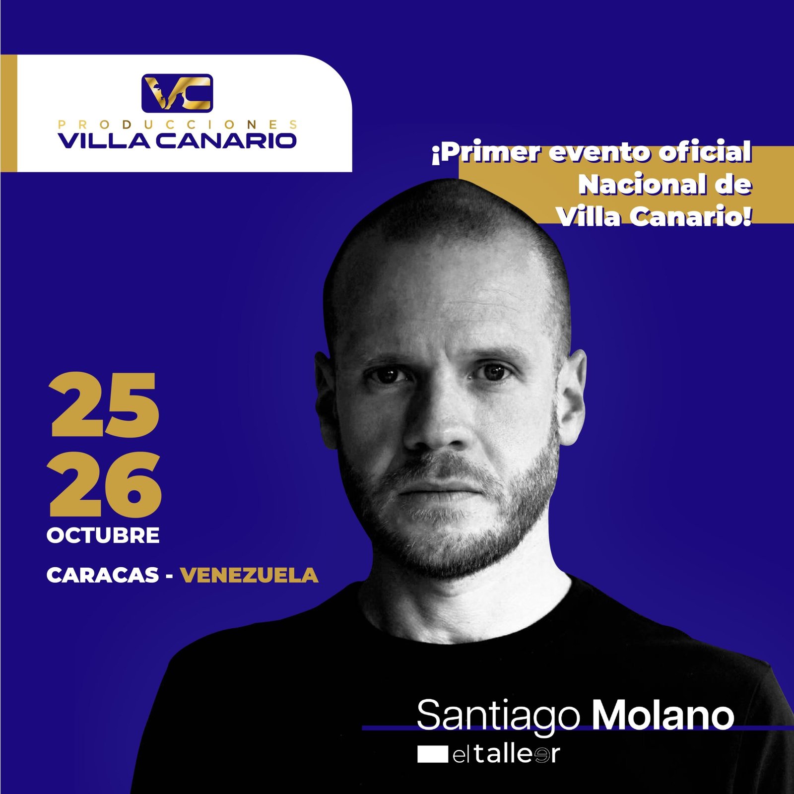 Por primera vez en Venezuela: Santiago Molano llega con un evento trascendental que cambiará tu manera de relacionarte