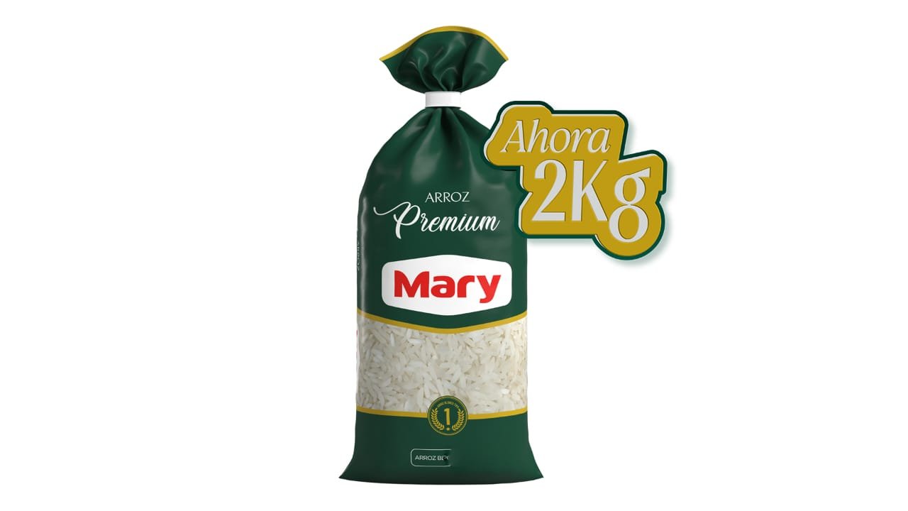 Mary lanza su Arroz Premium en un innovador formato de 2 kilos