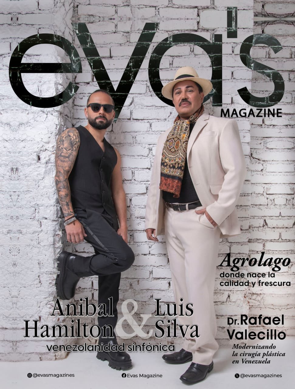 Venezolanismo e idiosincrasia, es el lema de la nueva portada de Eva’s Magazine