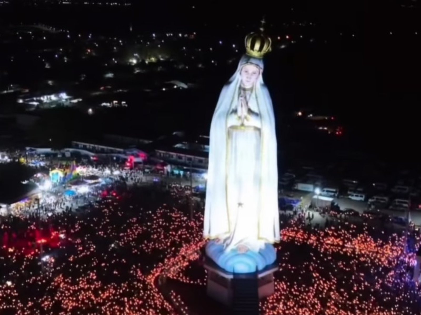 Devoción mariana en Brasil: Inauguran estatua más grande que el Cristo Redentor