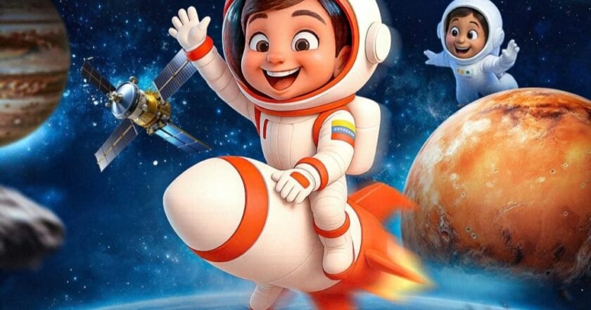 La aventura Expo Niños en el Espacio está abierta en La Carlota para inspirar a los futuros astronautas