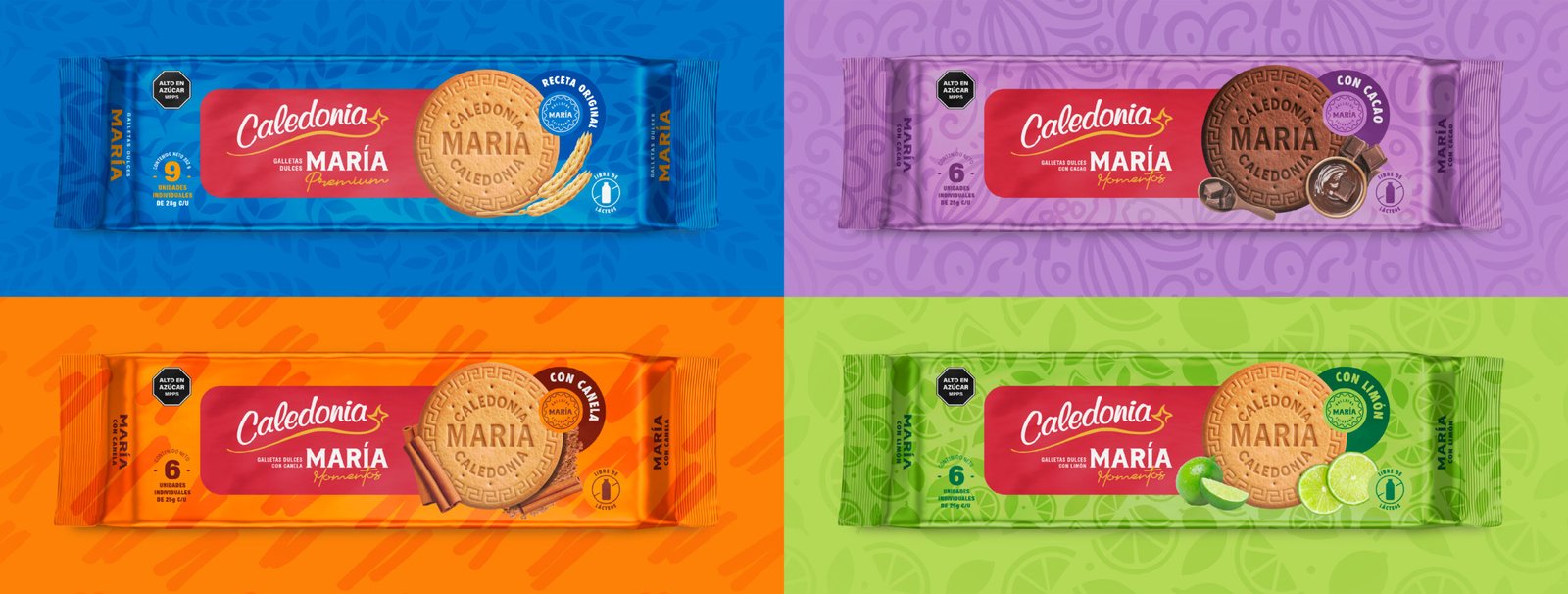 Galletas Caledonia reinventa lo clásico con su nueva Línea María Momentos