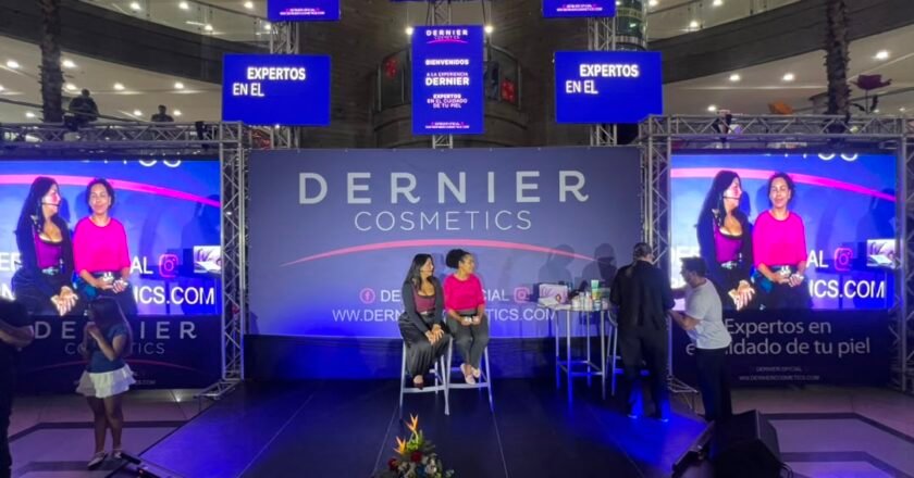 Dernier Cosmetics llena centros comerciales con aulas magistrales sobre salud de la piel