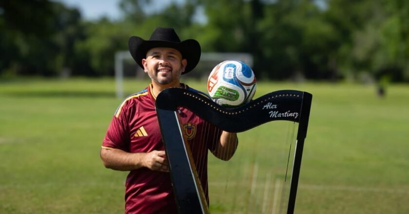 El arpa venezolana hará historia en la Copa Mundial FIFA 2026 de la mano de Alex Martínez