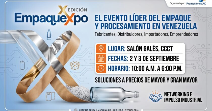 Empaquexpo celebra su décima edición en Caracas como el punto de encuentro clave para la industria del empaque